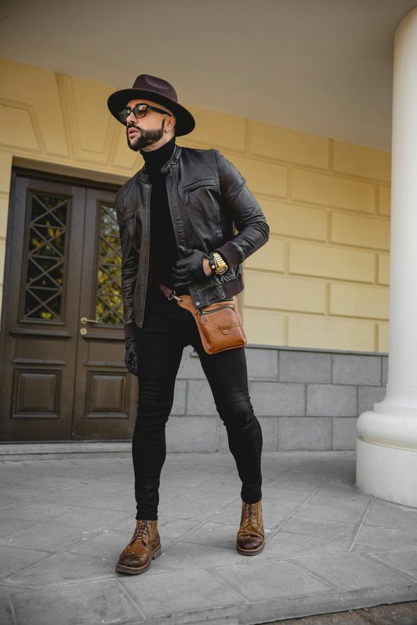 Investing in men's leather shoulder bags for timeless style
